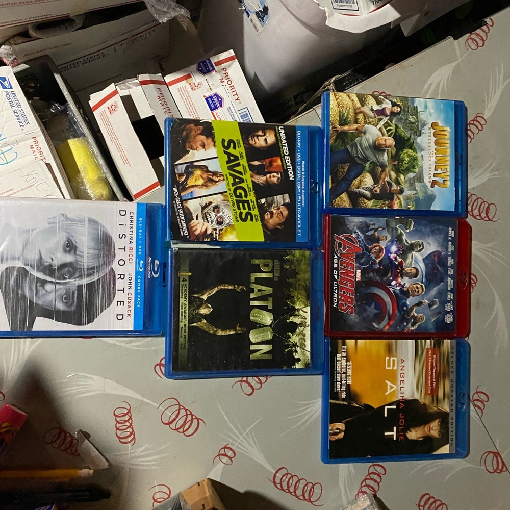 Set of 6 Blu-ray